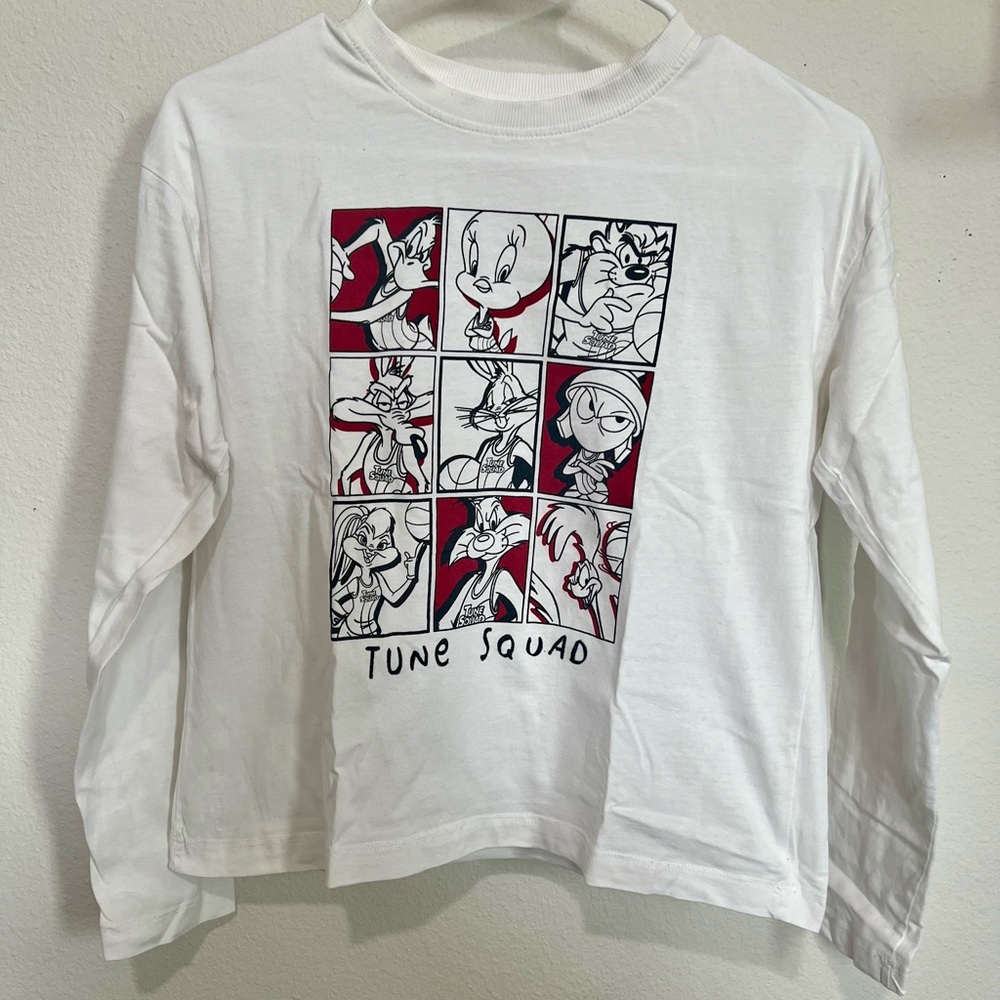 White space jam shirt